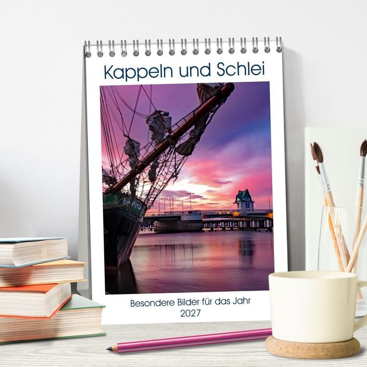 Produktbild: Kappeln und Schlei (Tischkalender 2027 DIN A5 hoch), CALVENDO Monatskalender
