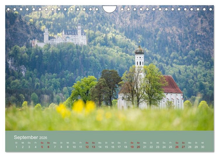 Produktbild: Heimweh Allg&auml;u 2026 (Wandkalender 2026 DIN A4 quer), CALVENDO Monatskalender