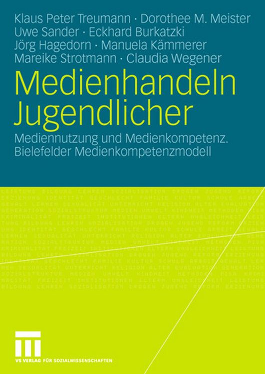 Produktbild: Medienhandeln Jugendlicher