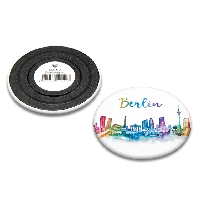 Produktbild: Dekomagnet Berlin rainbow