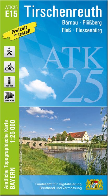 Produktbild: ATK25-E15 Tirschenreuth (Amtliche Topographische Karte 1:25000)