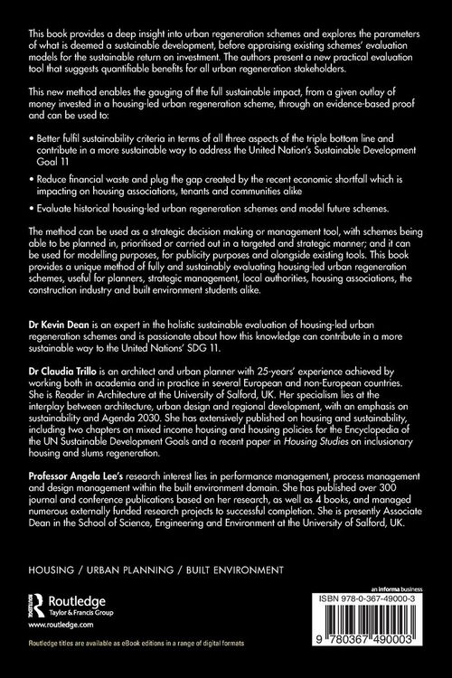 Produktbild: Sustainable Urban Regeneration