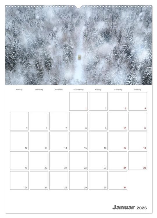 Produktbild: Vanlife Jahresplaner (hochwertiger Premium Wandkalender 2026 DIN A2 hoch), Kunstdruck in Hochglanz