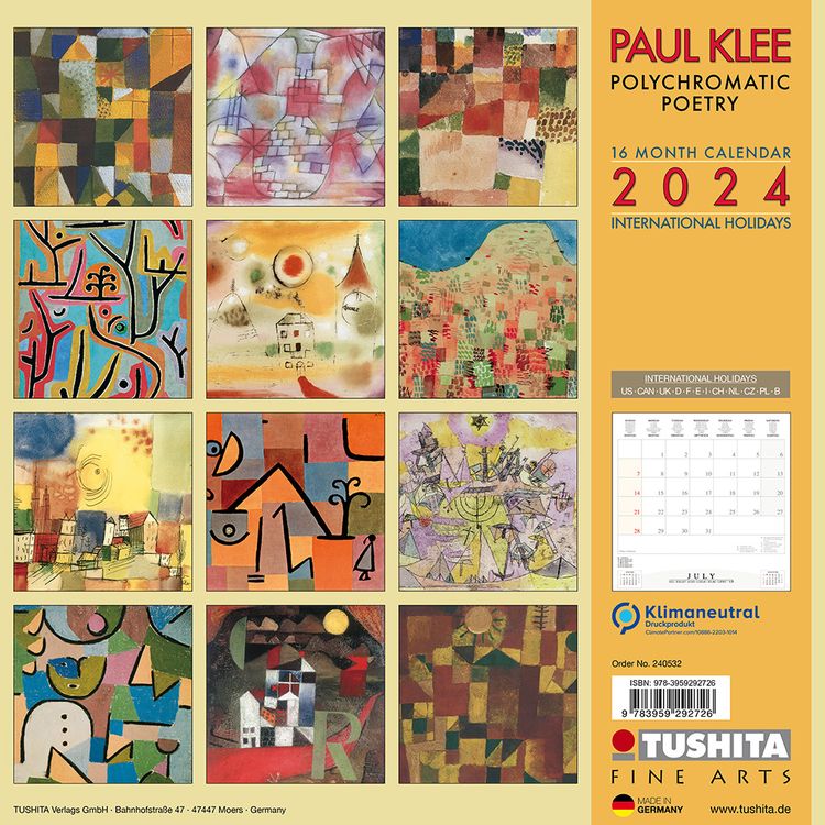 Produktbild: Paul Klee - Polychromatic Poetry 2024