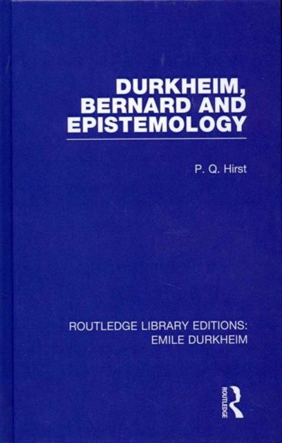 Produktbild: Rle: Emile Durkheim: 4-Volume Set