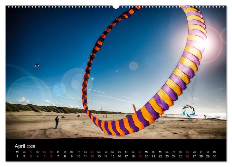 Produktbild: Dirks Drachenwelt (hochwertiger Premium Wandkalender 2026 DIN A2 quer), Kunstdruck in Hochglanz