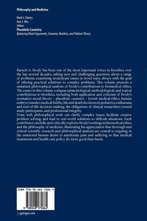 Produktbild: Pluralistic Casuistry