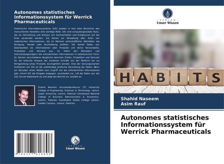 Produktbild: Autonomes statistisches Informationssystem f&uuml;r Werrick Pharmaceuticals