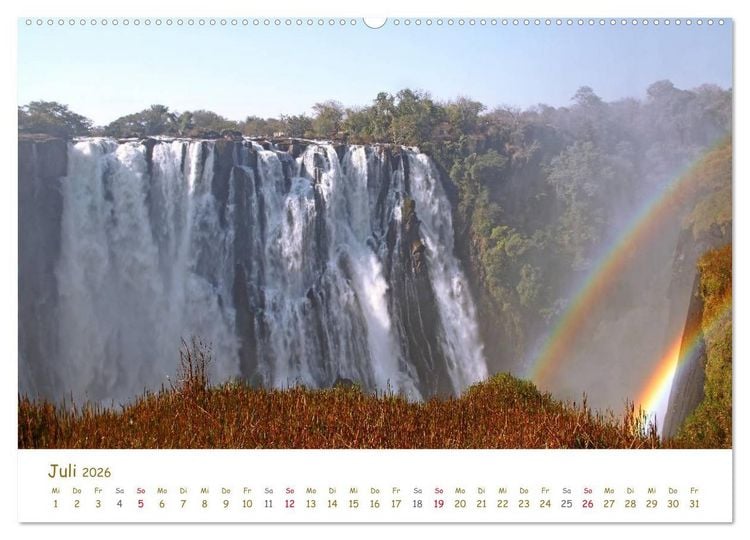 Produktbild: VICTORIAF&Auml;LLE Wunder der Natur (Wandkalender 2026 DIN A2 quer), CALVENDO Monatskalender