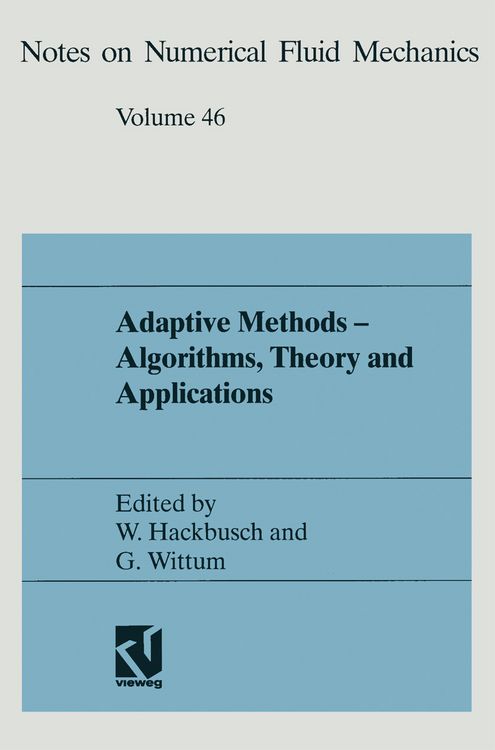 Produktbild: Adaptive Methods &mdash; Algorithms, Theory and Applications