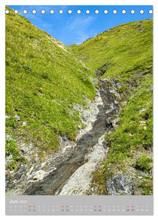 Produktbild: Tour du Mont Blanc (Tischkalender 2027 DIN A5 hoch), CALVENDO Monatskalender
