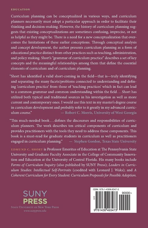Produktbild: Toward a Grammar of Curriculum Practice