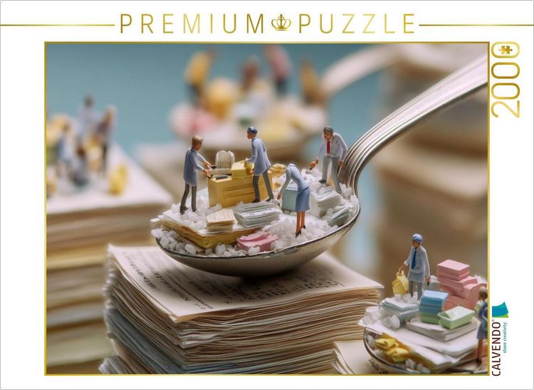 Produktbild: CALVENDO Puzzle Noch eine Schippe drauflegen | 2000 Teile Lege-Gr&ouml;&szlig;e 90x67cm Foto-Puzzle f&uuml;r gl&uuml;ckliche Stunden