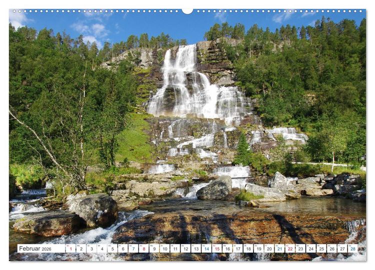 Produktbild: Norwegen PUR (Wandkalender 2026 DIN A2 quer), CALVENDO Monatskalender