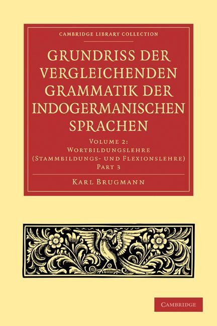 Produktbild: Grundriss Der Vergleichenden Grammatik Der Indogermanischen Sprachen