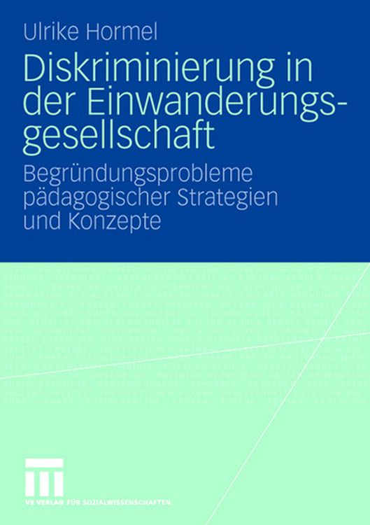 Produktbild: Diskriminierung in der Einwanderungsgesellschaft