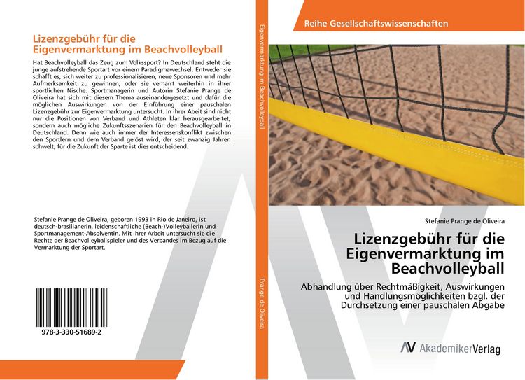Produktbild: Lizenzgeb&uuml;hr f&uuml;r die Eigenvermarktung im Beachvolleyball