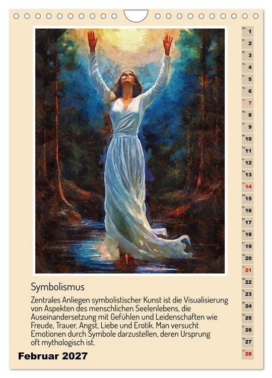 Produktbild: Kunststile der Moderne in Darstellungen von Frauen (Wandkalender 2027 DIN A4 hoch), CALVENDO Monatskalender