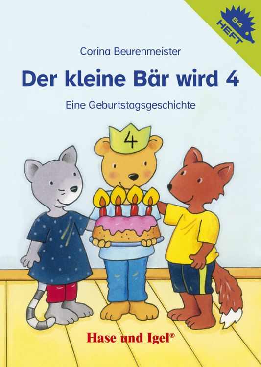Produktbild: Der kleine B&auml;r wird 4 / Igelheft 54