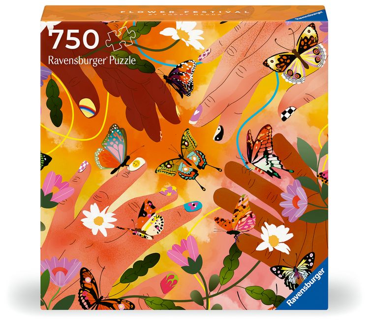 Produktbild: Erwachsenenpuzzle 750 Teile Art&Soul Collection - Flower Festival