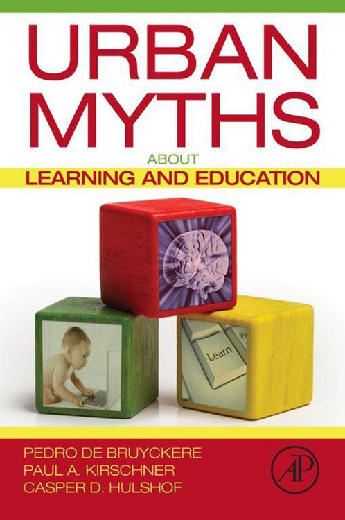 Produktbild: Urban Myths about Learning and Education