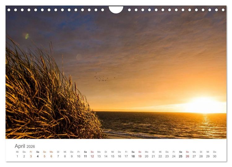 Produktbild: D&auml;nemark - Land im Licht (Wandkalender 2026 DIN A4 quer), CALVENDO Monatskalender