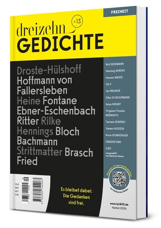 Produktbild: dreizehn +13 Gedichte