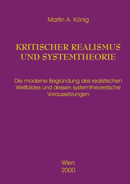Produktbild: Kritischer Realismus und Systemtheorie 1.Auflage