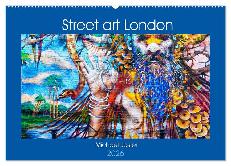 Produktbild: Street art London Michael Jaster (Wandkalender 2026 DIN A2 quer), CALVENDO Monatskalender