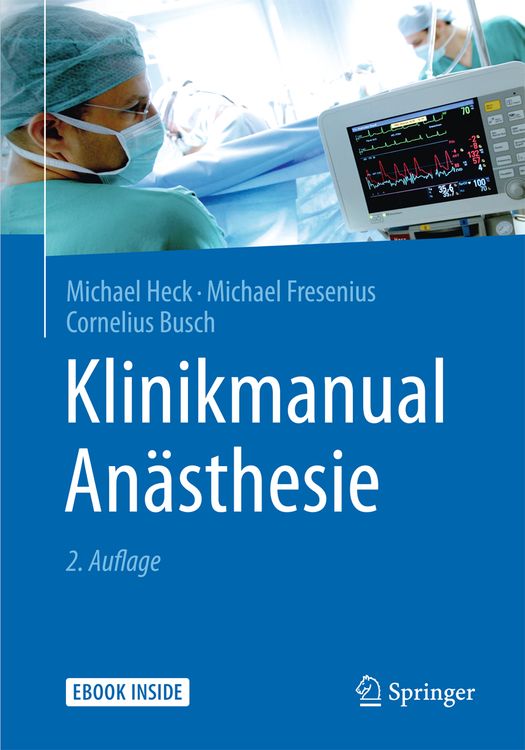 Produktbild: Klinikmanual An&auml;sthesie
