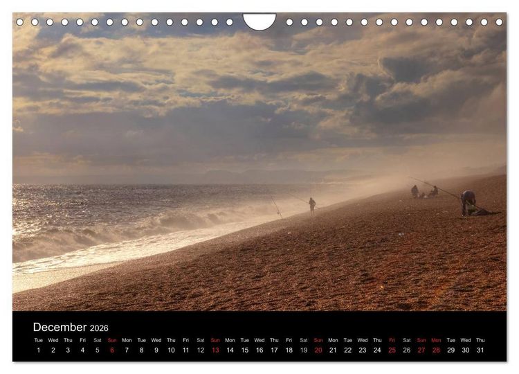 Produktbild: Jurassic Coast South England (Wall Calendar 2026 DIN A4 landscape), CALVENDO 12 Month Wall Calendar
