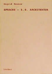 Produktbild: Sprache - z.B. Architektur