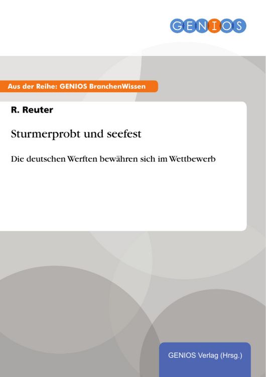 Produktbild: Sturmerprobt und seefest
