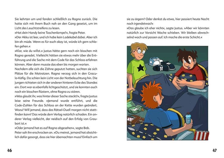 Produktbild: Die drei ??? Kids, Mission Spiele-Code