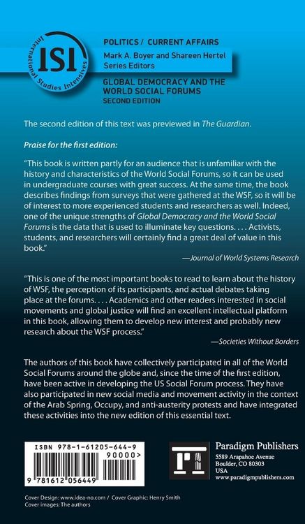 Produktbild: Global Democracy and the World Social Forums