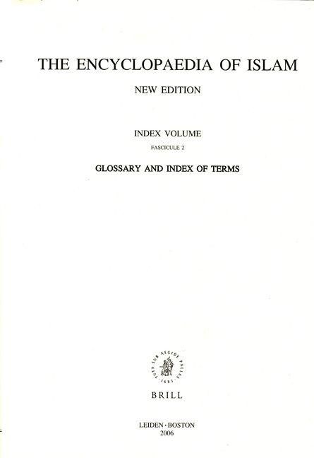 Produktbild: Encyclopaedia of Islam, Glossary and Index of Terms