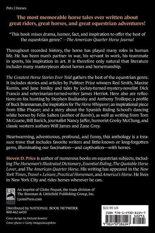Produktbild: The Greatest Horse Stories Ever Told
