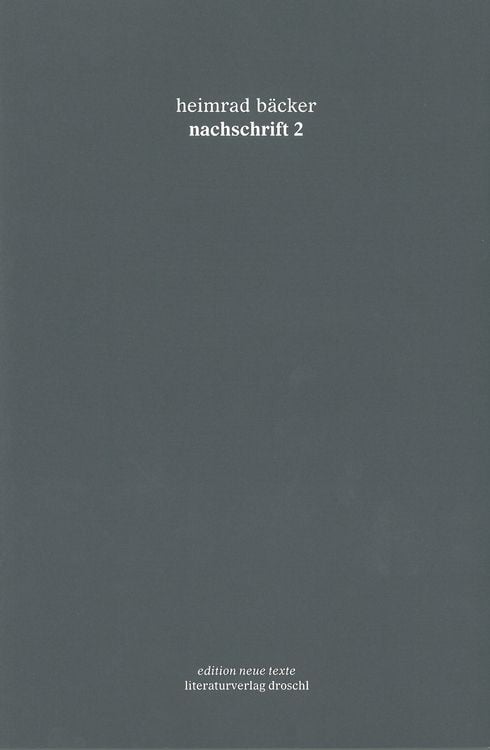 Produktbild: nachschrift 2