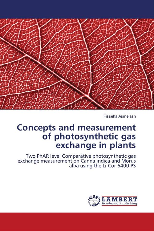 Produktbild: Concepts and measurement of photosynthetic gas exchange in plants