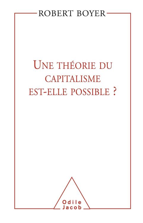 Produktbild: Une theorie du capitalisme est-elle possible ?