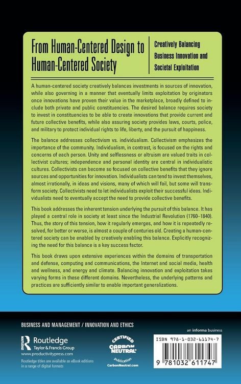 Produktbild: From Human-Centered Design to Human-Centered Society