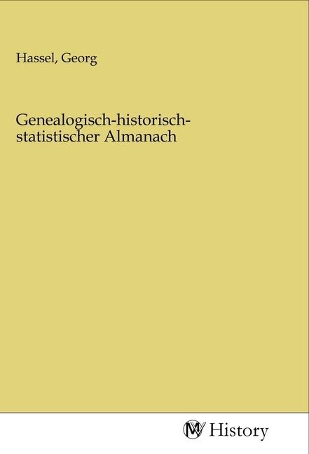 Produktbild: Genealogisch-historisch-statistischer Almanach