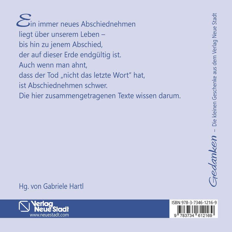 Produktbild: &hellip; &uuml;ber das Abschiednehmen