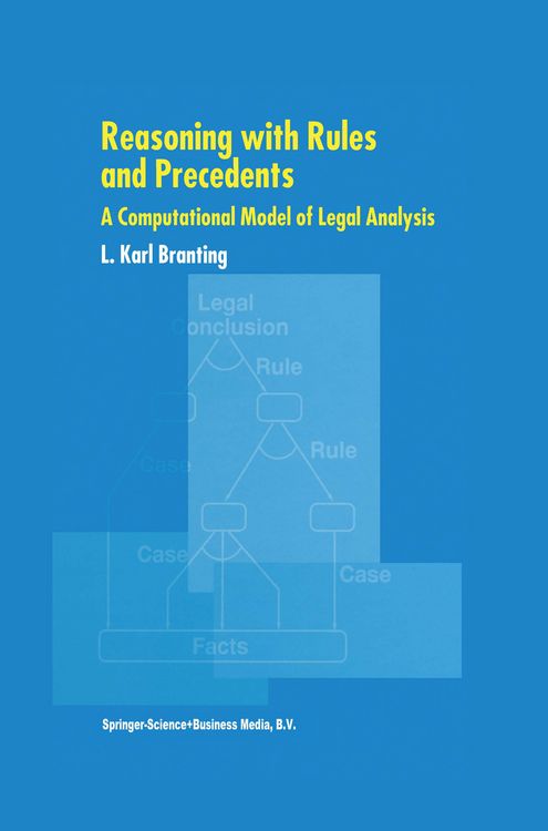 Produktbild: Reasoning with Rules and Precedents