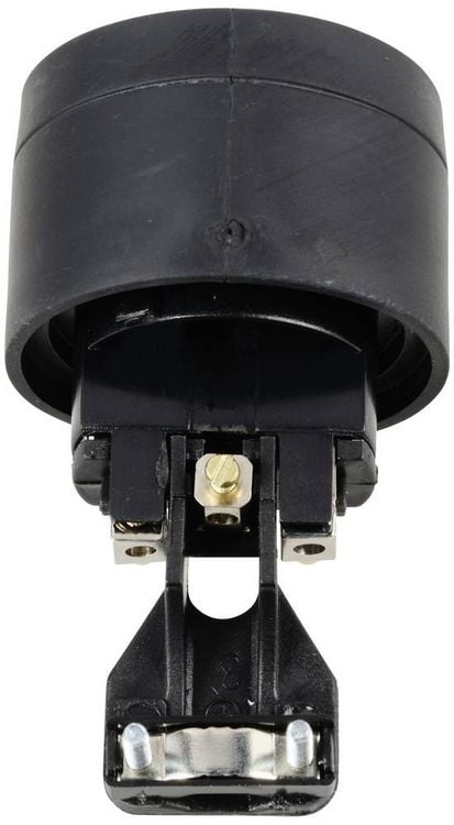 Produktbild: Sygonix SY-5806882 Schutzkontaktkupplung Gummi 250 V/AC Schwarz IP44