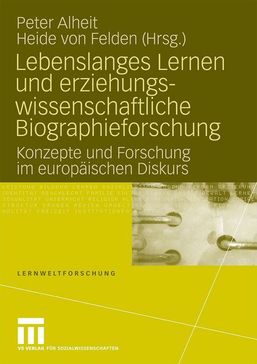 Produktbild: Lebenslanges Lernen und erziehungswissenschaftliche Biographieforschung