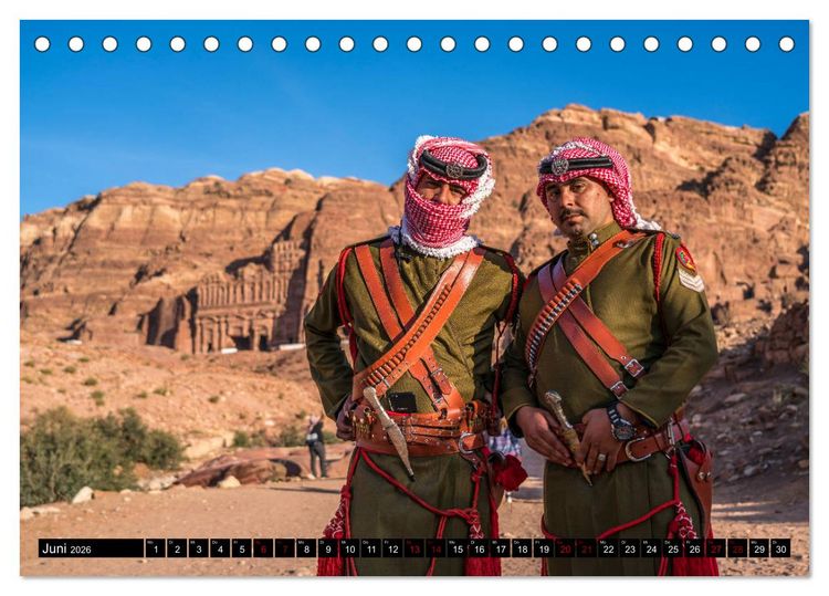 Produktbild: Petra - Jordanien (Tischkalender 2026 DIN A5 quer), CALVENDO Monatskalender