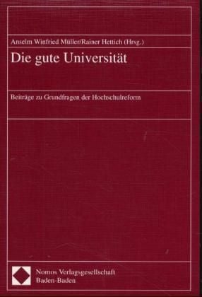 Produktbild: Die gute Universit&auml;t