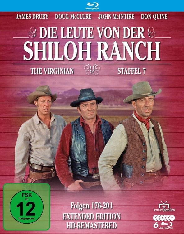 Bild vom Artikel Die Leute von der Shiloh Ranch - Staffel 7 (HD-Remastered) (Fernsehjuwelen)  [6 BRs] vom Autor James Drury
