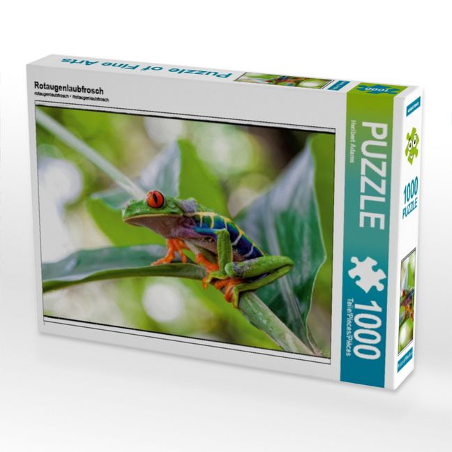 Produktbild: Rotaugenlaubfrosch (Puzzle)